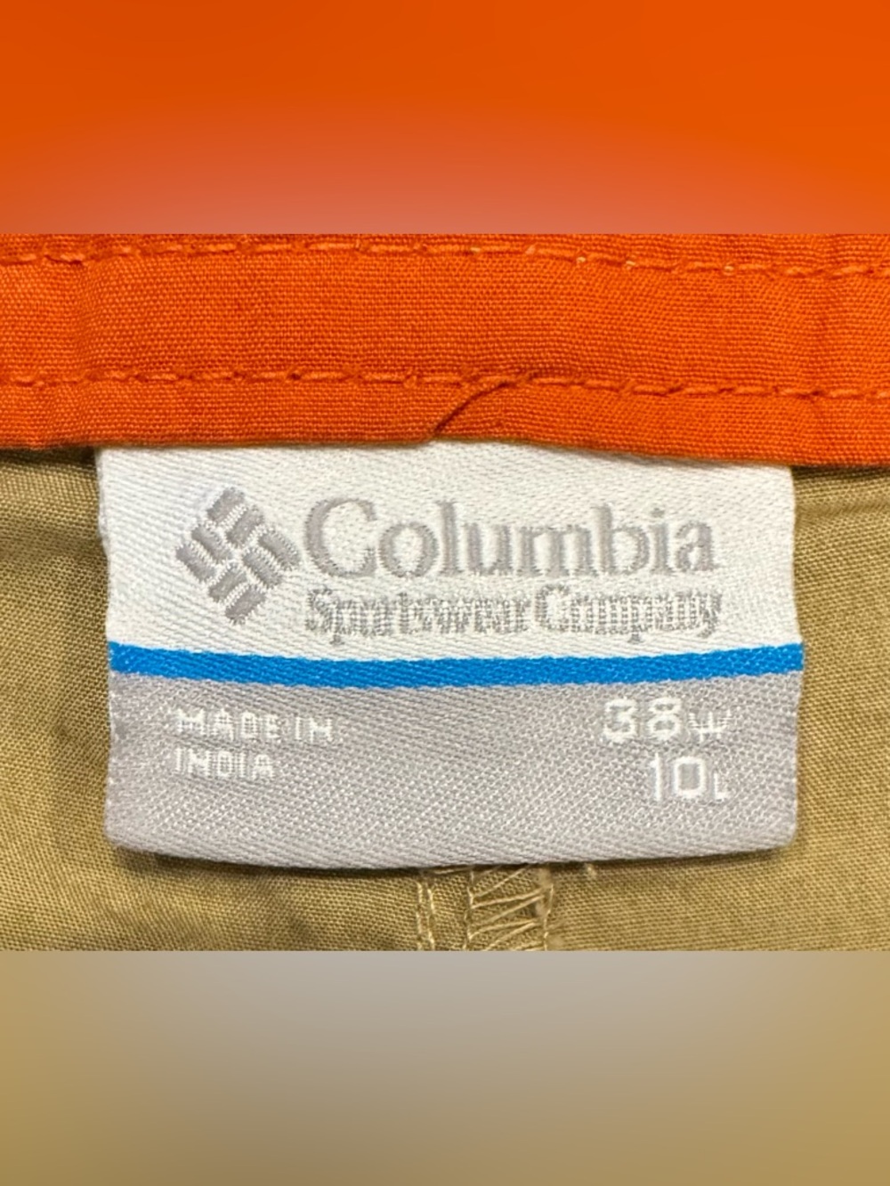 NWT Columbia Mens Modern Classic Khaki Shorts Size 38 - Picture 5 of 9